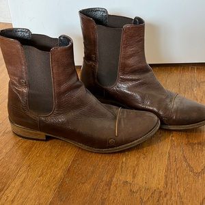 Charles David Vintage Leather Chelsea Boots Vintage Boots Ankle Boot